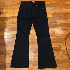 Black Flared Women Jeans